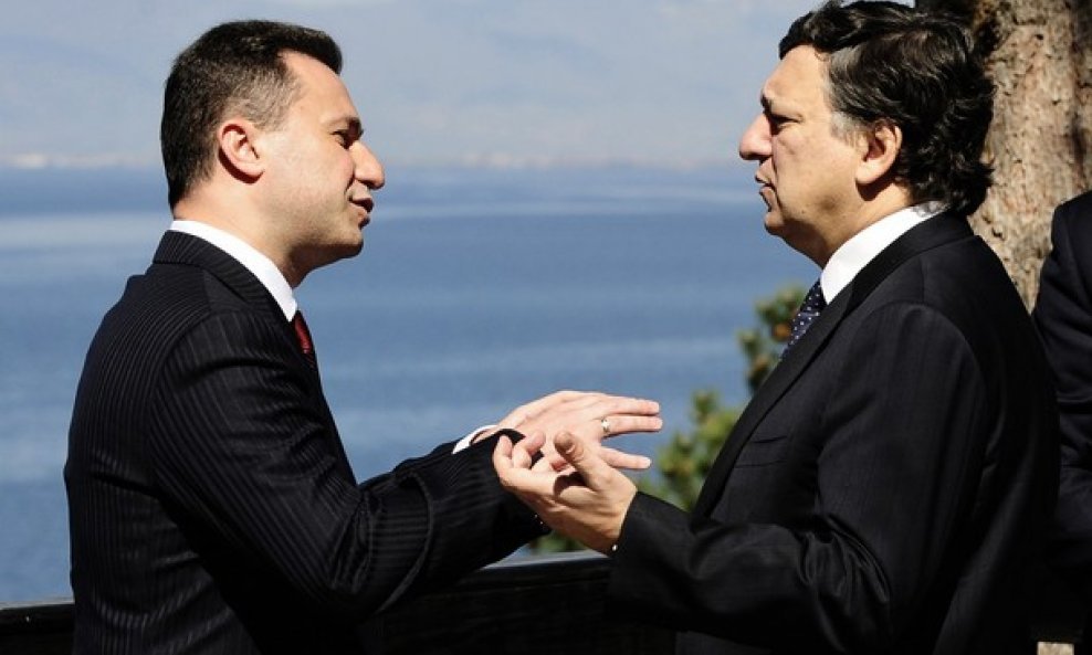 Nikola Gruevski i Jose Manuel Barroso
