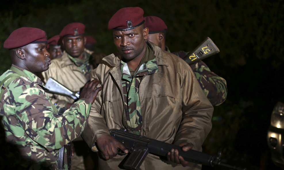 vojska Nairobi šoping centar