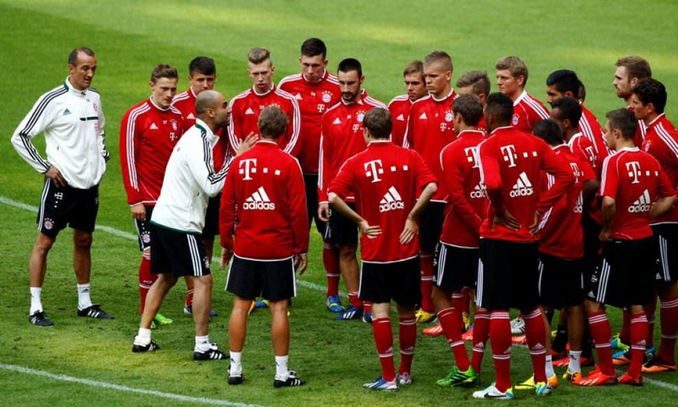 Pep Guardiola i igrači Bayerna
