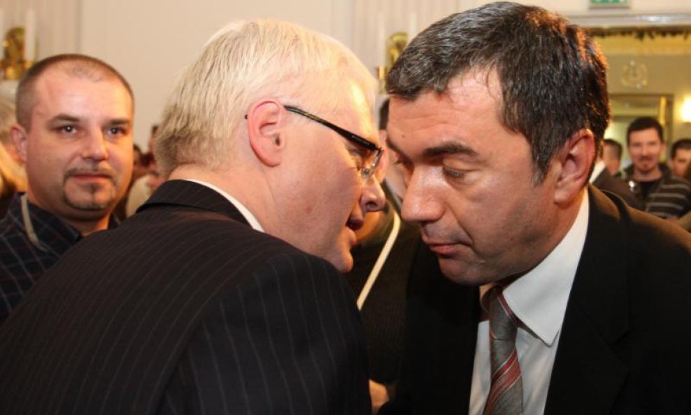 Ivo Josipović i Saša Perković