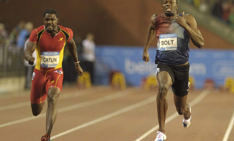 Justin Gatlin i Usain Bolt