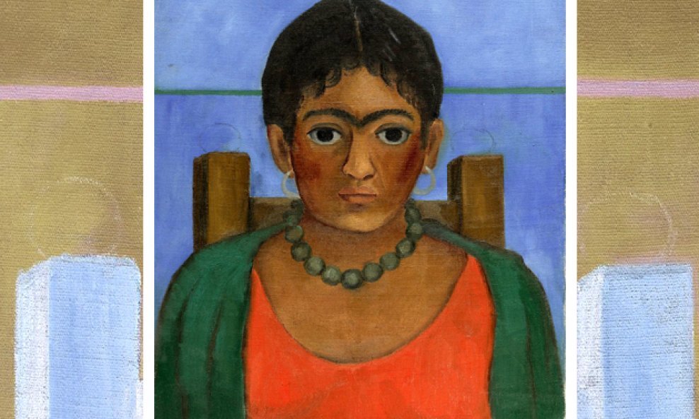 Frida Kahlo - Djevojka s ogrlicom