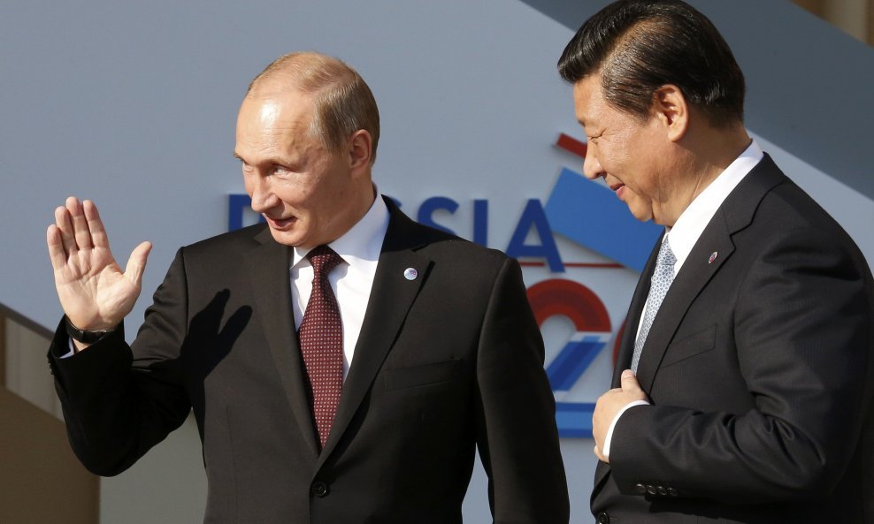 Ruski predsjednik Vladimir Putin i njegov kineski kolega Xi Jinping