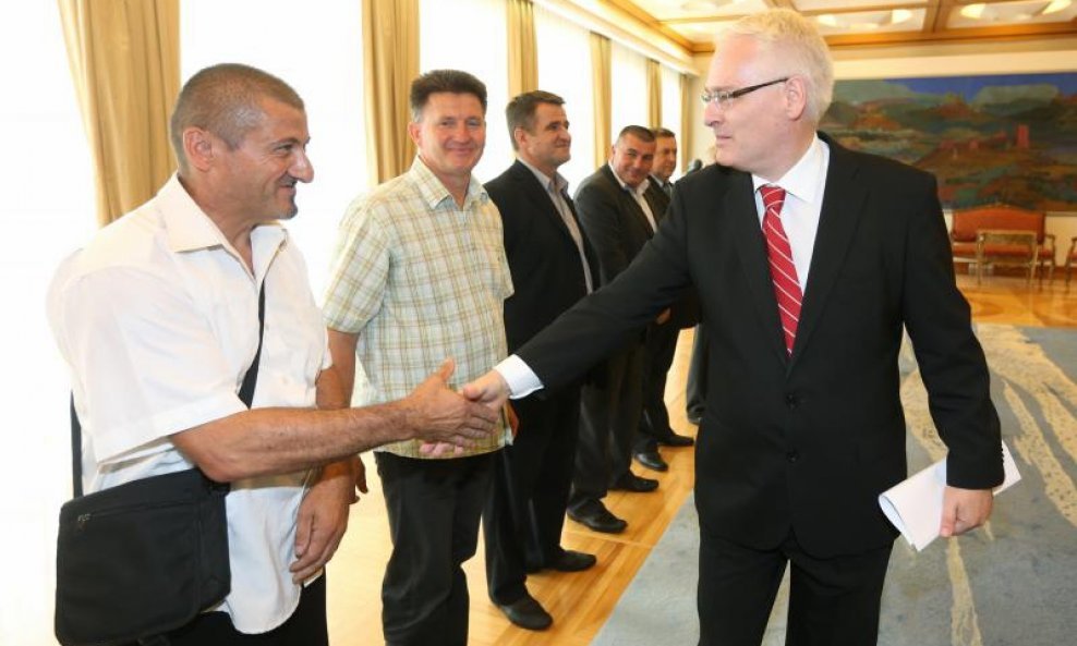 Tomislav Pokrovac i Ivo Josipović