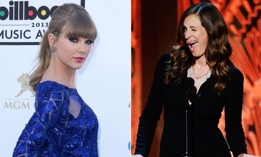 Taylor Swift i Julia Roberts