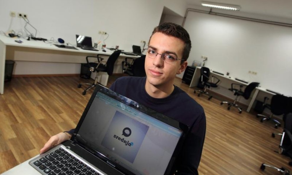 Marko Matijević, glavni urednik portala Srednja.hr