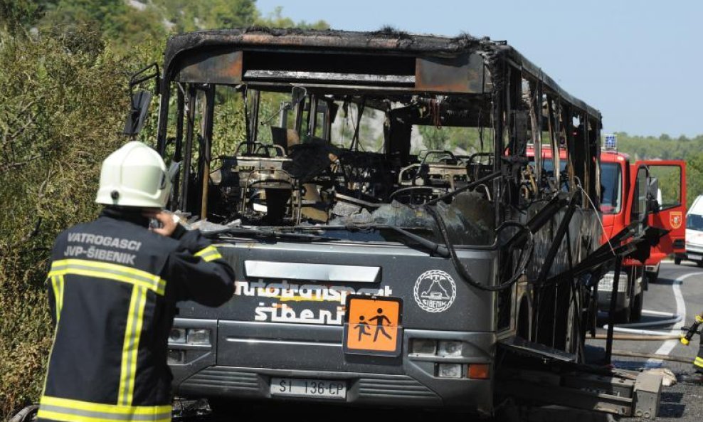 požar autobusa