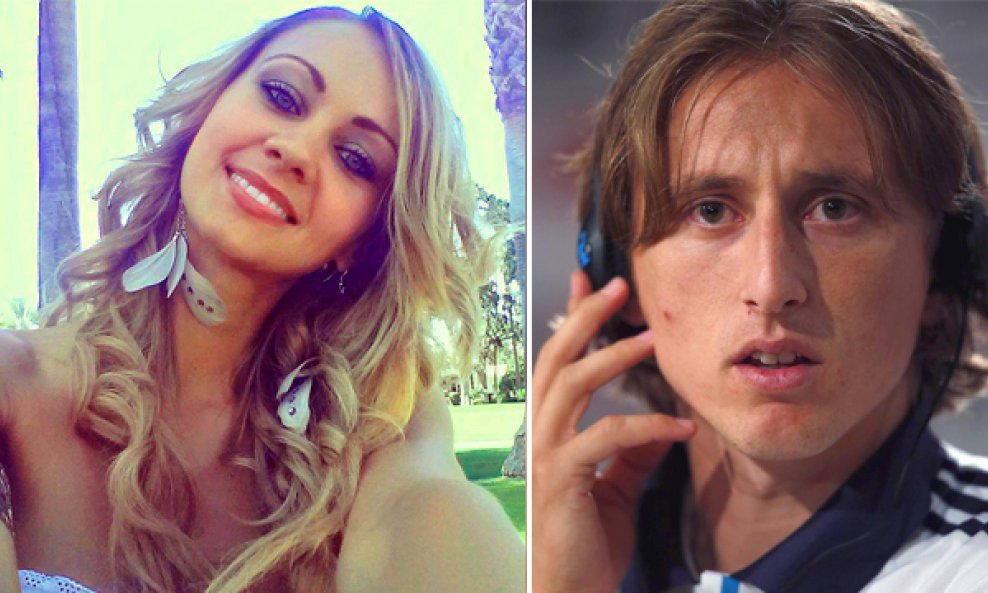 Luka Modrić i Dajana Gudic