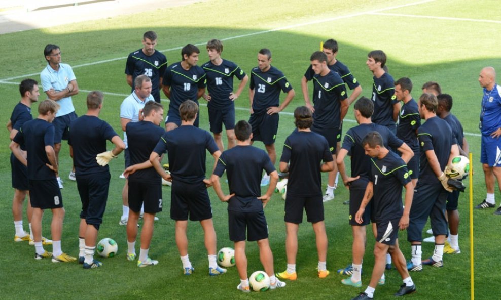 Trening HNK Rijeka u Žilini