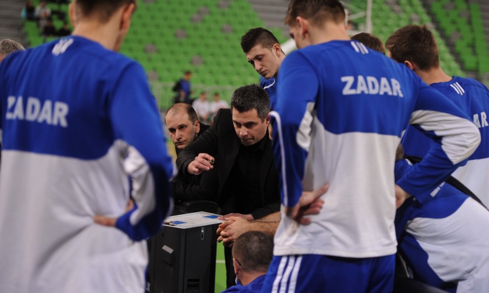 Trener KK Zadar Ante Nazor