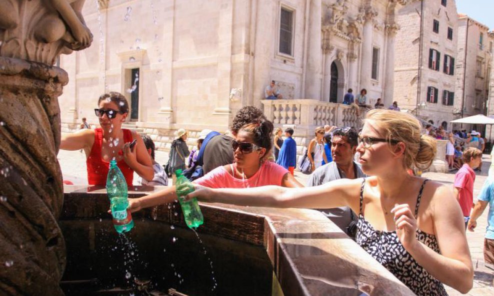 Vrućina u Dubrovniku