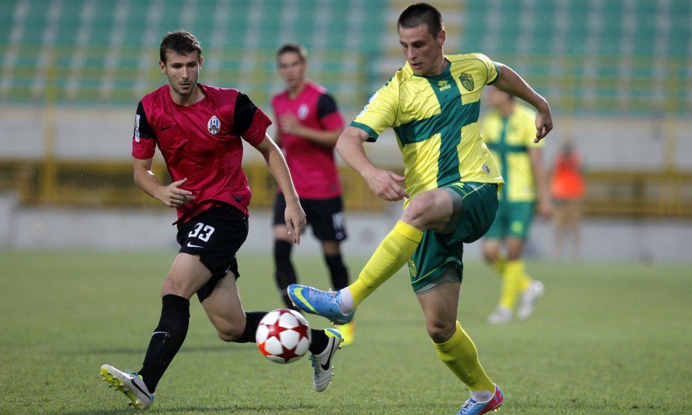 Istra - Lokomotiva, Dinko Trebotić i Dejan Radonjić