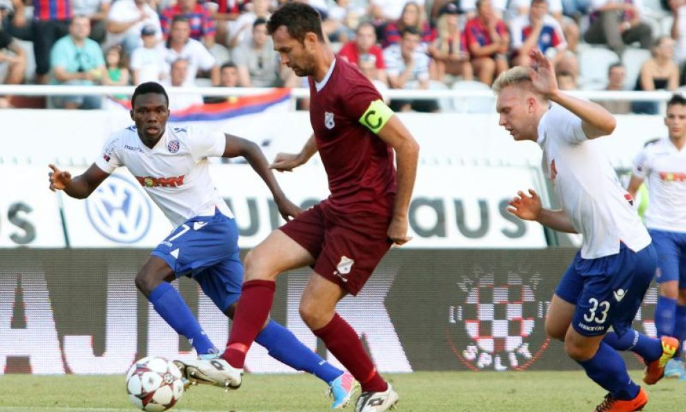 Hajduk - Rijeka, Kouassi i Knežević