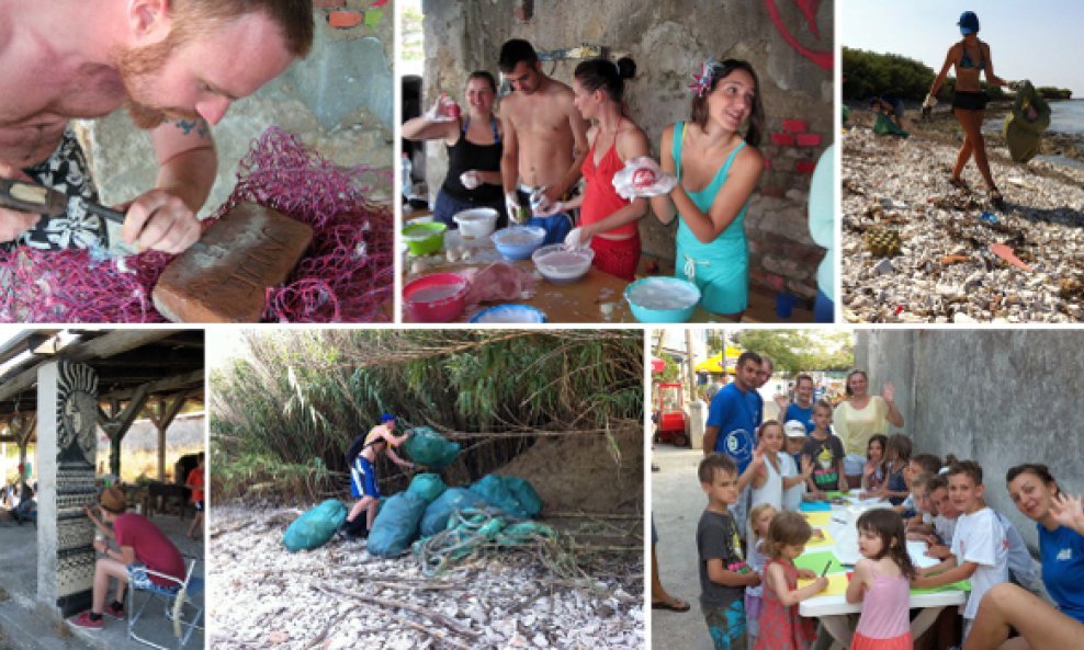 Ekološko-umjatnička akcija na Unijama KOLAŽ