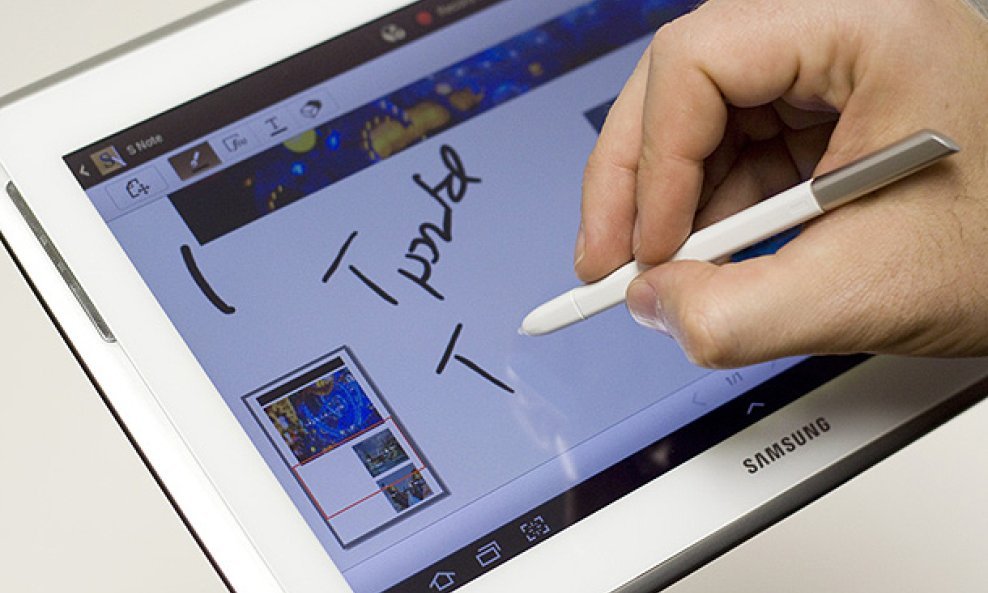 Samsung Galaxy Note II tablet