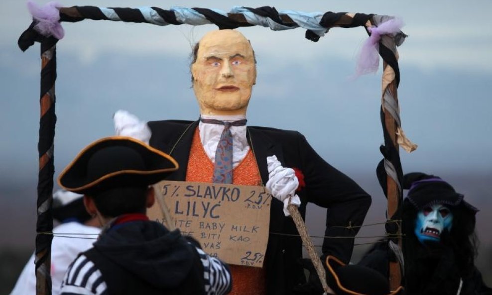 Fašnik u Zadru i Slavko Linić