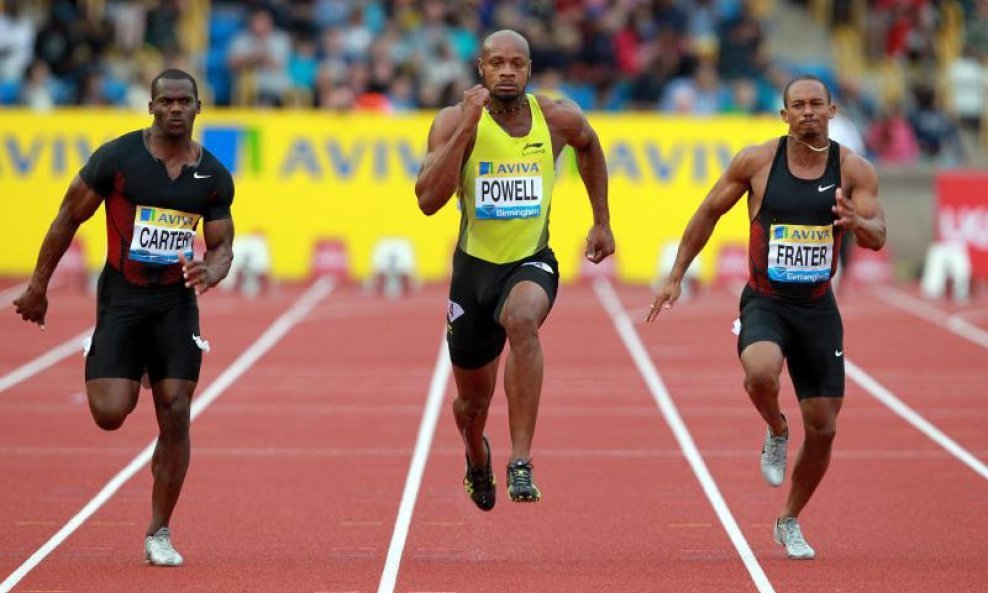 Nesta Carter, Asafa Powell i Michael Frater