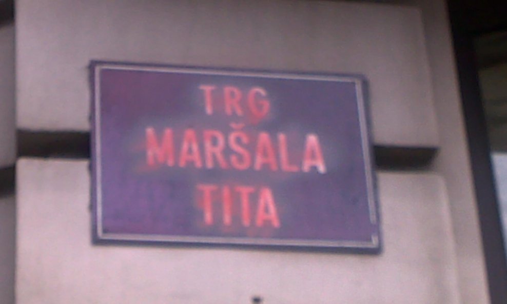 Trg maršala Tita trebao bi biti preimenovan