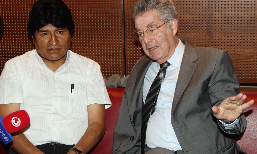 Evo Morales i Heinz Fischer