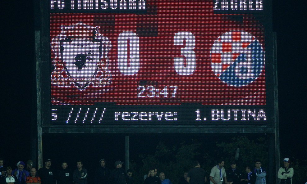 Temišvar - Dinamo 0-3