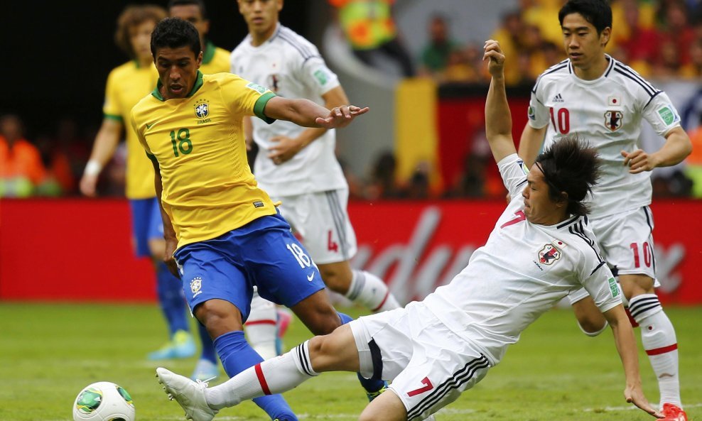 Paulinho Yasuhito Endo Kup konfederacija brazilska nogometna japanska