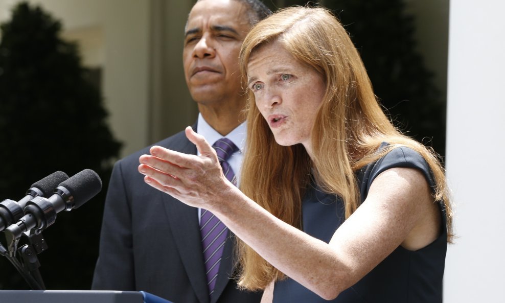 Samantha Power i Barack Obama