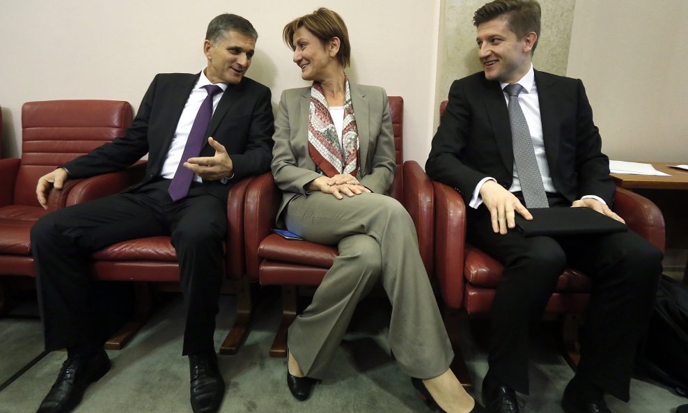 Goran Marić, Martina Dalić i Zdravko Marić