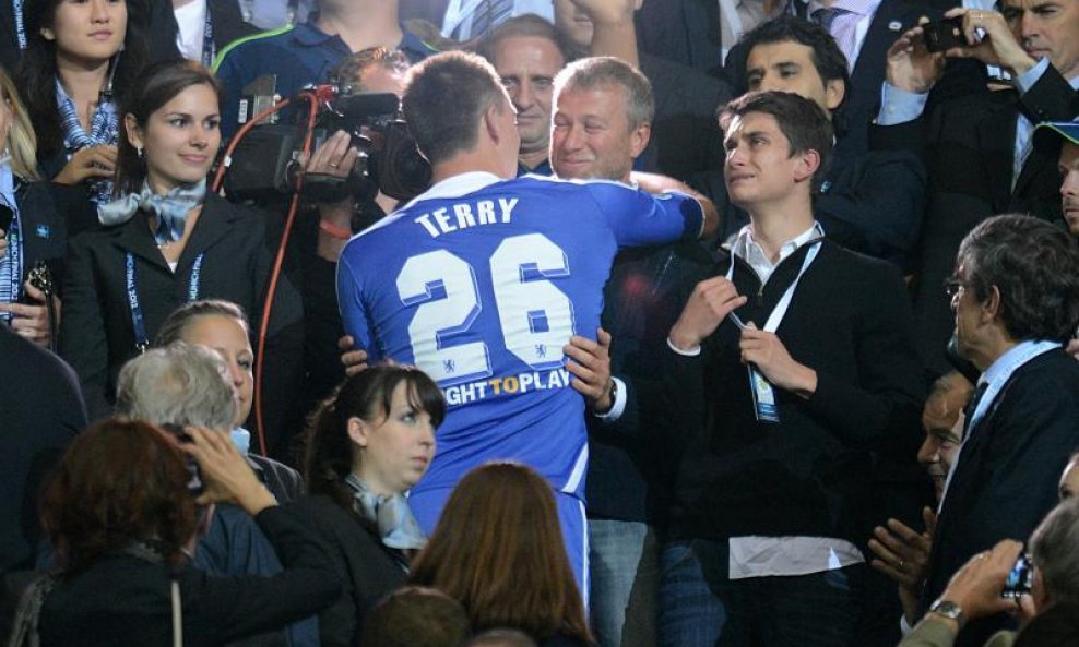 Roman Abramovič i John Terry (Chelsea)