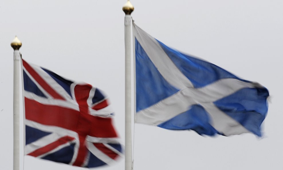škotska zastava velika britanija zastava
