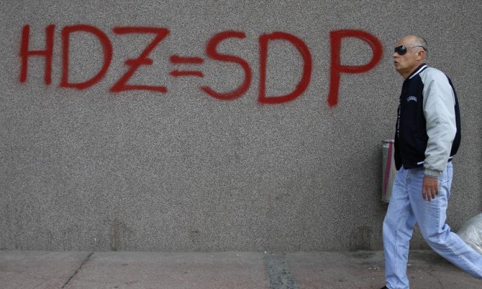 hdz sdp hrvatska politika