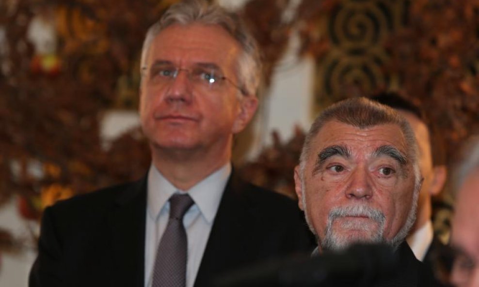 Rajko Ostojić i Stjepan Mesić