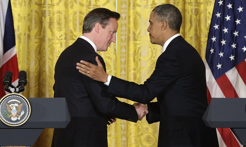 David Cameron i Barack Obama