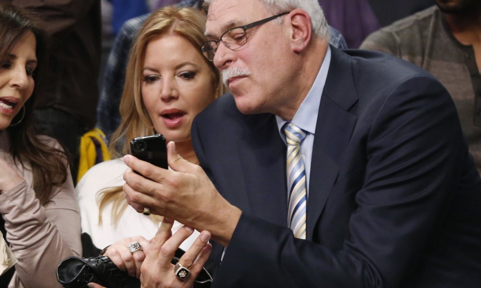 Phil Jackson i Jeanie Buss