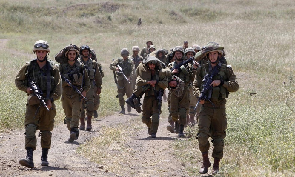 izraelski vojnici Golanska visoravan