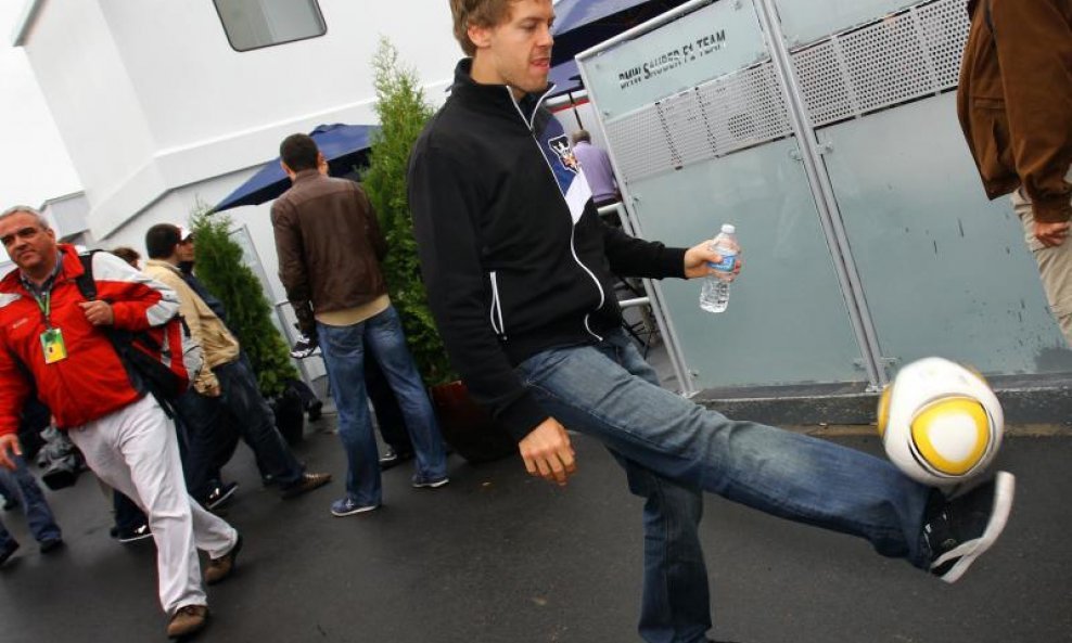 Sebastian Vettel - tehniciranje mu je hobi