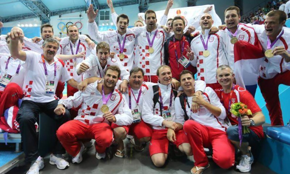 Hrvatska vaterpolska reprezentacija - zlatni na olimpijskim igrama u Londonu