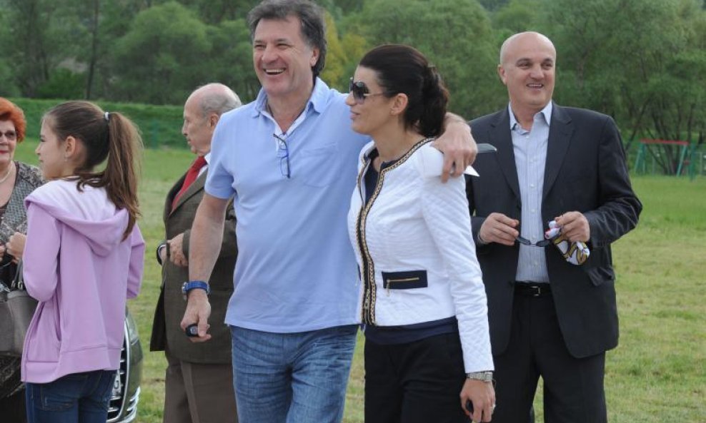 Zdravko Mamić i Josipa Rimac