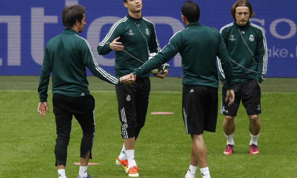 Luka Modrić (trening u Dortmundu)