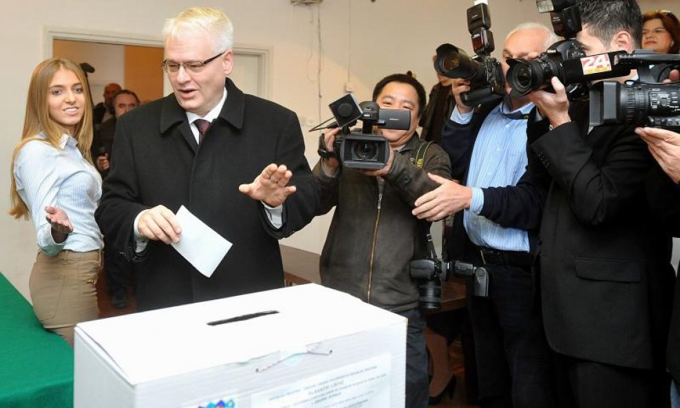 Ivo Josipović na izborima