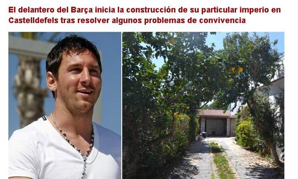 Messi i kuća susjeda