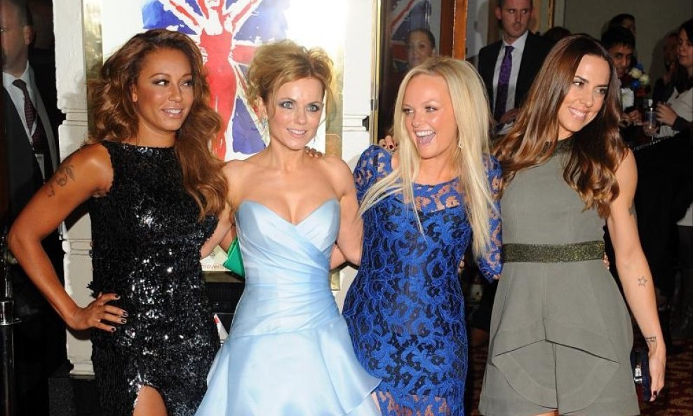Melanie Chisholm, Emma Bunton, Geri Halliwell i Melanie Brown