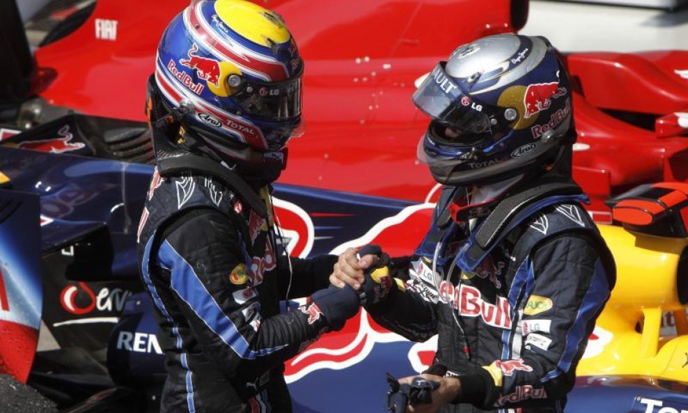 Mark Webber i Sebastian Vettel