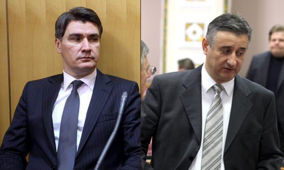 Zoran Milanović i Tomislav Karamarko