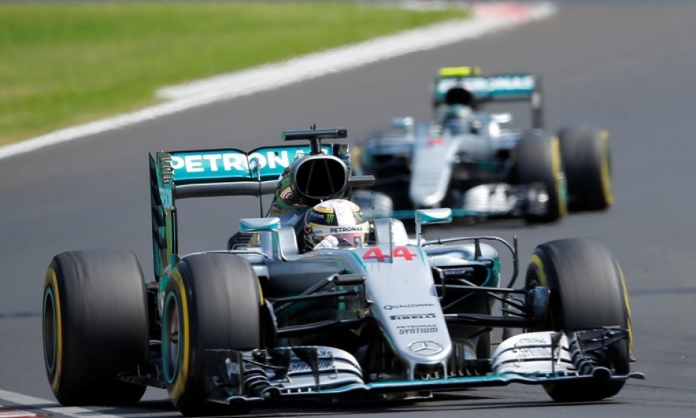 Lewis Hamilton i Nico Rosberg