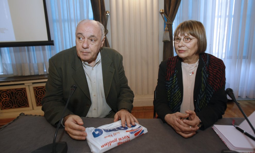 Žarko Puhovski i Nataša Kandić
