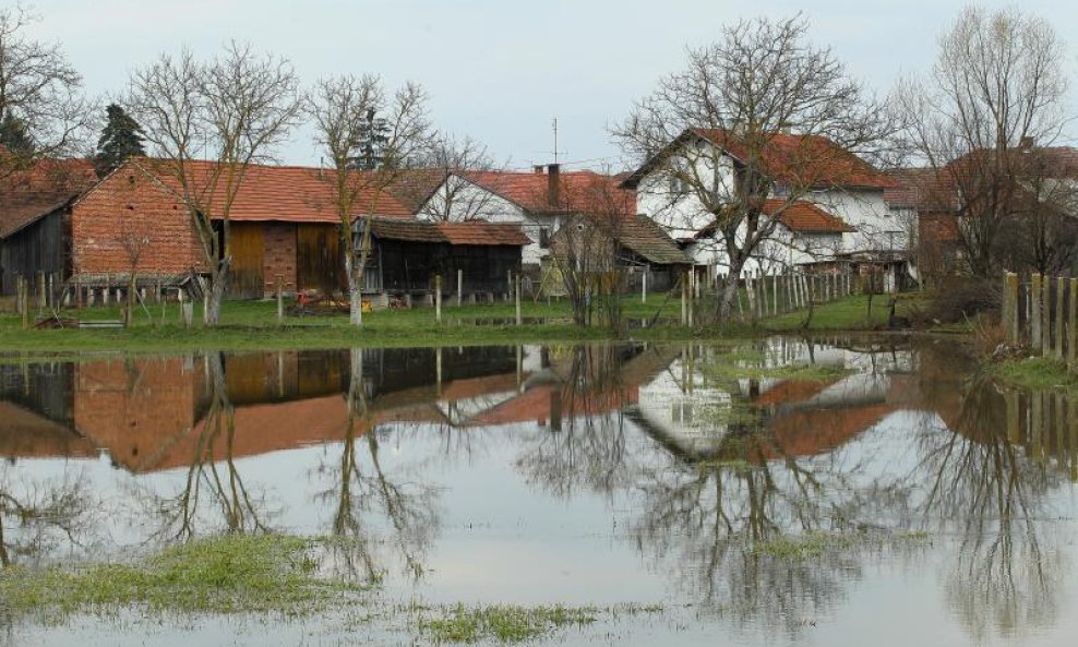 kiša poplava kuće đurđevac