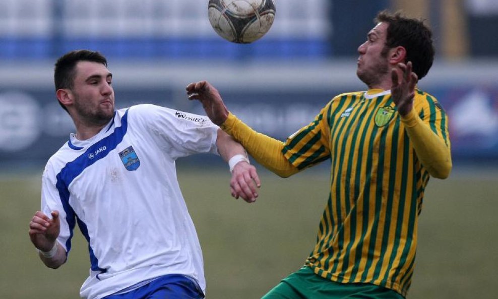 NK Osijek NK Istra 1961 Mihael Pongračić Goran Roce