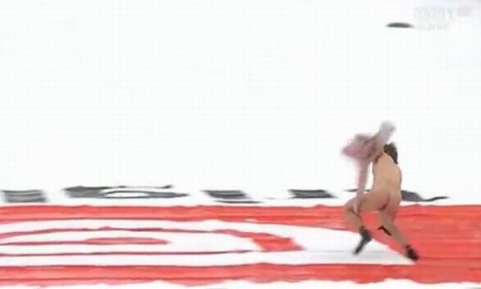 Streaker na Planici