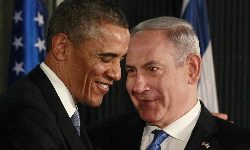 Barack Obama i Benjamin Netanyahu