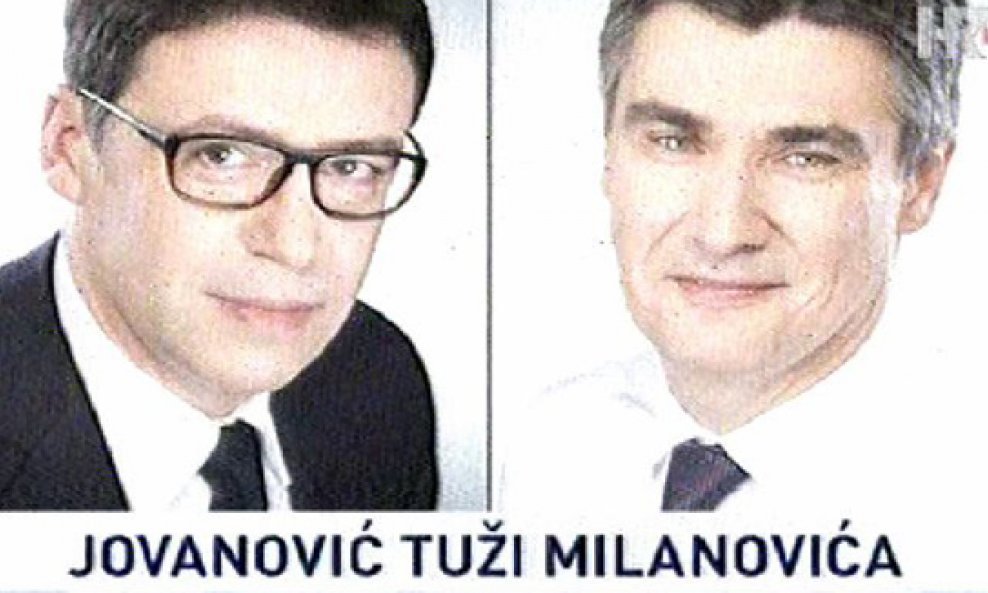 Željko Jovanović i Zoran Milanović gaf HTV